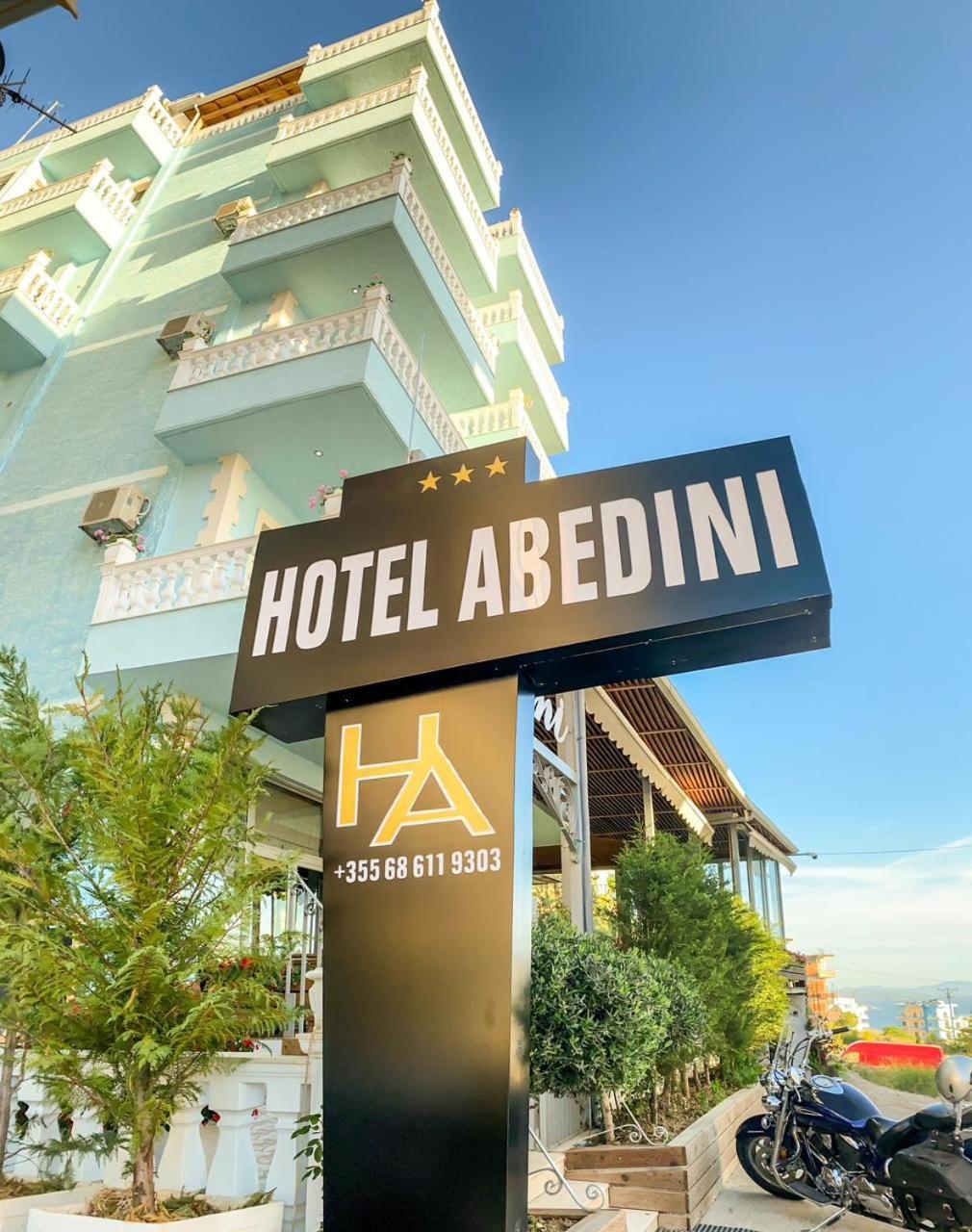Hotel Abedini Sarandë Esterno foto